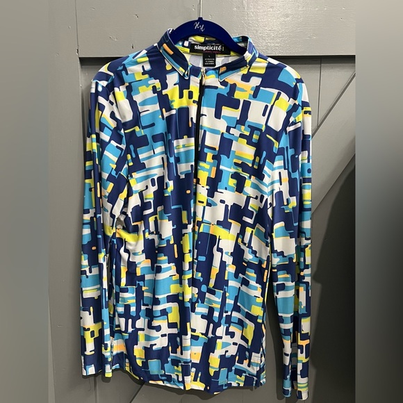 Jamie Sadock Women’s Long Sleeve Golf Shirt Large - Picture 1 of 2